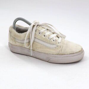 Vans Old Skool Sherpa‎ Sneakers Unisex Mens 6 Women 7.5 Y2K Style Skate Boarding